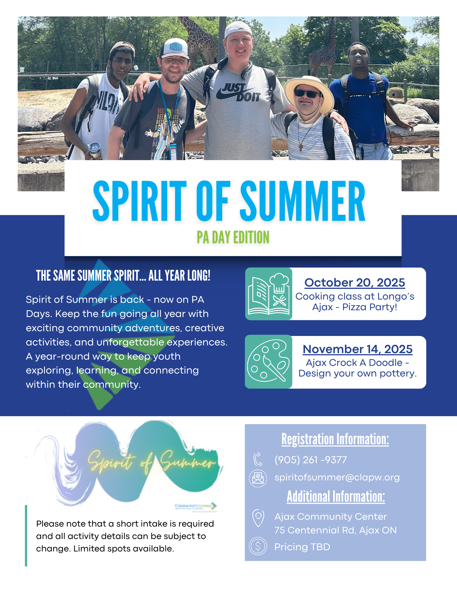 Spirit of Summer PA Day Edition